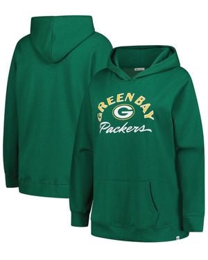 '47 Â Bay Packers Plus Size Whirlwind Naomi Hoodie - Green