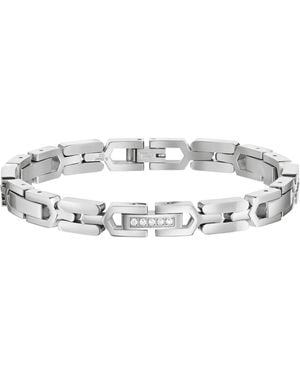Bulova Plated Jewelry White Topaz Luxury Bracelet - Metallic