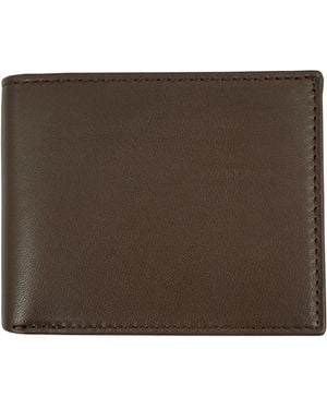 Status Leather Wallet - Brown