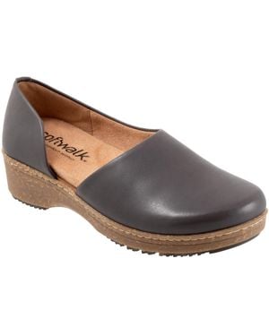 Softwalk Addie Clog - Gray