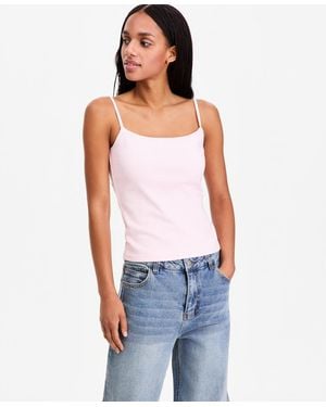 BarIII Second Skin Camisole Tank - Blue