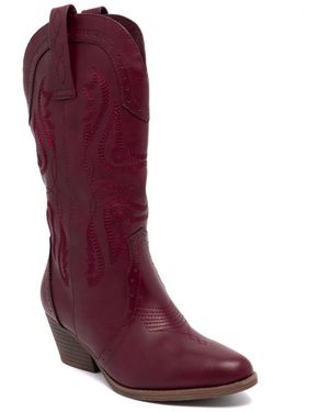 Sugar Tammy Western Boots - Purple