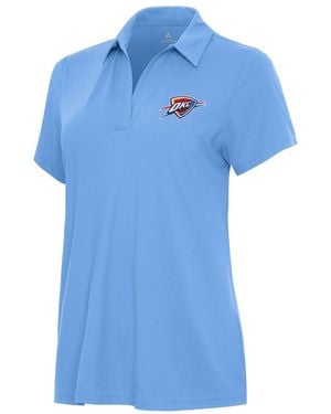 Antigua Oklahoma City Thunder Era Polo Shirt - Blue