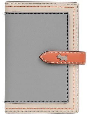Radley Willis Street Color-block Mini Passport Holder Wallet - Gray
