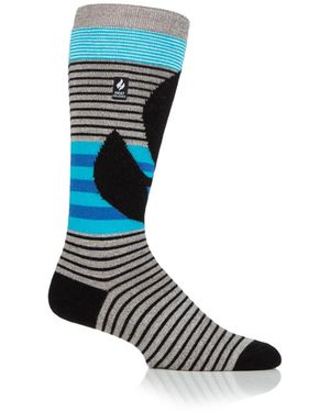 Heat Holders Snow Sports Alpine Long Sock - Blue