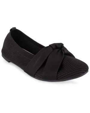 Danskin Delightful Slip-on Flats - Black