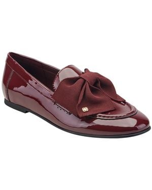 Bandolino Dreem Bow Slip-on Dress Loafers - Red