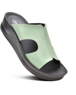 AEROTHOTIC Wenzel Comfortable Slide Sandal - Green