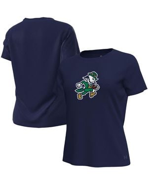 Under Armour Notre Dame Fighting Irish Leprechaun Tech Stretch T-shirt - Blue