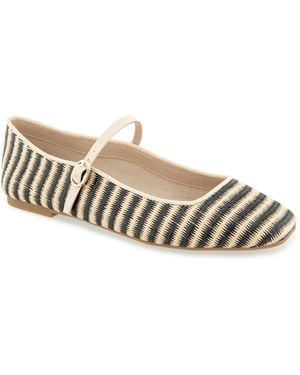 Kenneth Cole Jasper Square Toe Ballet Flats - Multicolor