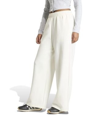 adidas Future Lounge Drawstring Pants - White