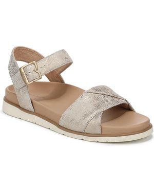 Dr. Scholls Live Beyond Strappy Sandals - Metallic