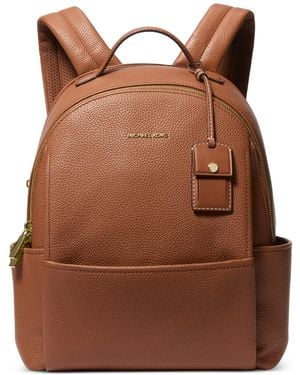 Michael Kors Sable Medium Leather Backpack - Brown