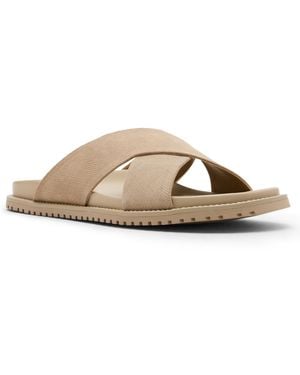 Steve Madden Calisto Slip On Sandal - Brown