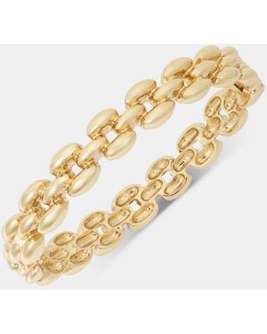 On 34th Large Link Bangle Bracelet - Metallic