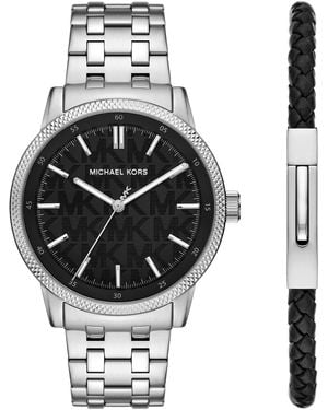 Michael Kors Wolfe Three-hand Stainless Steel Watch 32mm - Metallic