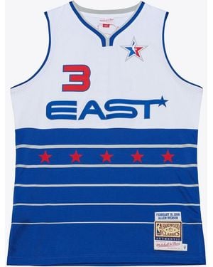 Mitchell & Ness Allen Iverson /blue 2006 Nba All-star Game Authentic Jersey