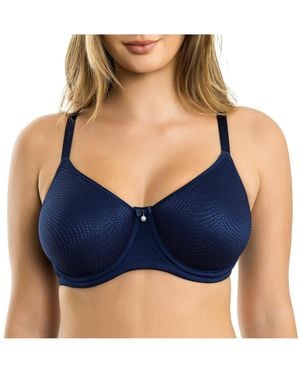 Parfait Pearl Non-padded Seamless Minimizer Bra - Blue