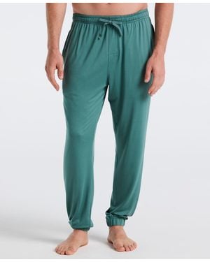 Perry Ellis Deluxe Touch Knit jogger Pant - Green