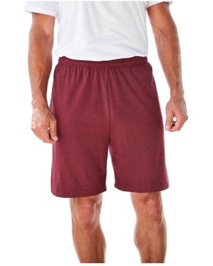 Kingsize Big & Tall Lightweight Jersey Shorts - Red