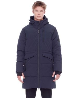 Alpine North Jasper | Winter Puffer Coat - Blue