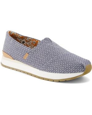 TOMS Resident Plus Almond Toe Sneakers - Blue