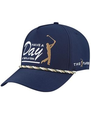 Breezy Golf The Players Retro Rope Have A Day Adjustable Hat - Blue