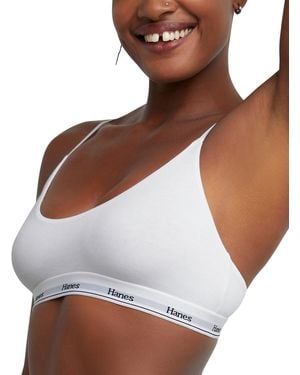 Hanes Originals Comfortflex Cropped Bralette Mso103 - Brown