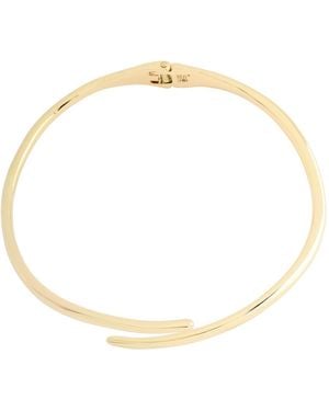 Robert Lee Morris Fluid Bypass Round Collar Necklace - Metallic