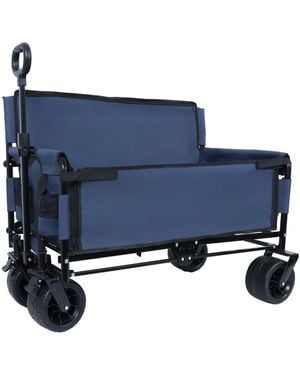 Mountaintop 3-in-1 Convertible Folding Wagon Cart - Blue