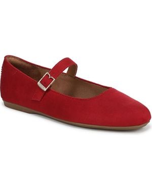 Dr. Scholls Wexley Mary Jane Ballet Flats - Red