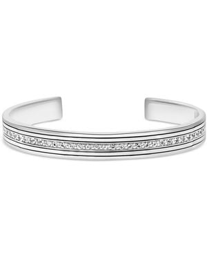 Effy Effy Zircon Cuff Bangle Bracelet (2-1/2 Ct. T.w. - Metallic