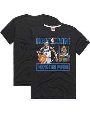 Homage And Paolo Banchero Orlando Magic Nba Jam Expansion 2.0 Tri-blend T-shirt - Black