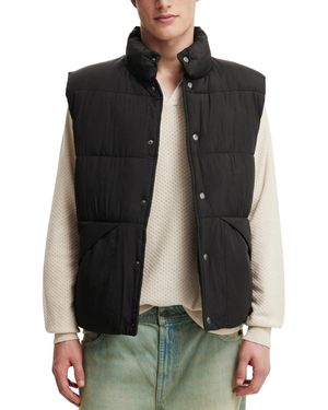 Cotton On Vermont Puffer Vest - Black