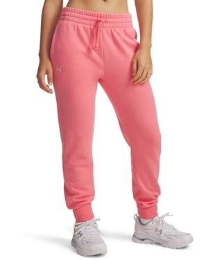 Under Armour Rival Fleece sweatpants - Pink