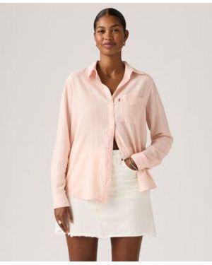 Levi's Levis Darlene Collared Button Front Shirt - Natural