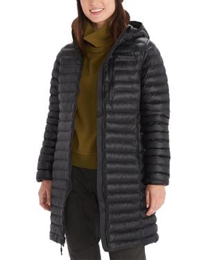 Marmot Echo Featherless Hooded Long Jacket - Black