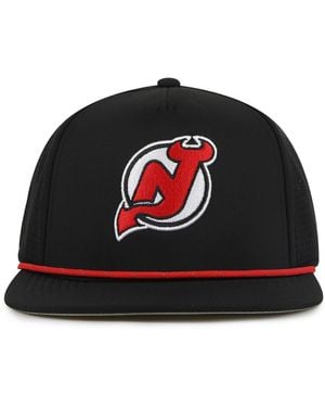 American Needle New Jersey Devils Buxton Pro Tech Adjustable Hat - Black