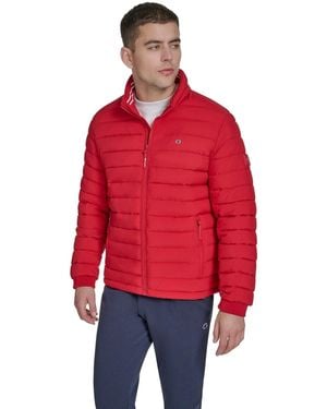 Champion Quilted Long-sleeve Jacket - Red