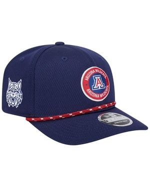 KTZ Arizona Wildcats Coolera 9seventy Rope Stretch-snap Hat - Blue