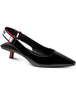 DKNY Nolene Slingback Pumps - Black