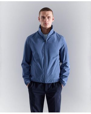 Mango Technical Waterproof Jacket - Blue