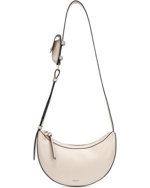 orYANY Rookie Adjustable Leather Crossbody Handbag - Natural