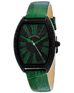 Christian Van Sant Dial Watch - Green