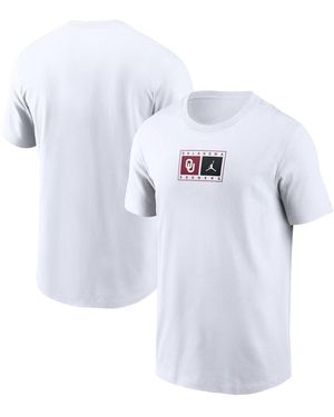 Nike Oklahoma Sooners Campus Logo Swoosh T-shirt - White