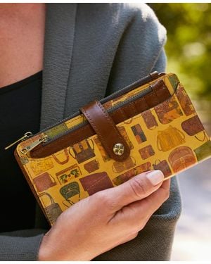 Patricia Nash Paladina Wallet - Metallic