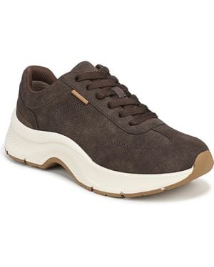 Dr. Scholls Walk Mode Lace-up Sneakers - Brown