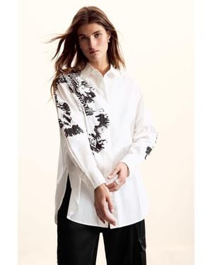 Desigual Orchid Shirt M. Christian Lacroix - Natural