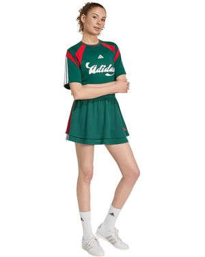 adidas Drawstring House Of Tiro Skirt - Green