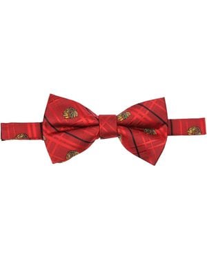 Eagles Wings Chicago Blackhawks Oxford Bow Tie - Red